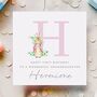 Peter Rabbit Initial Grandson Birthday Card *Fully Personalised, thumbnail 2 of 2