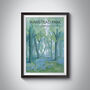 Wanstead Park London Travel Poster Art Print, thumbnail 1 of 8