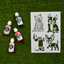 Small Puppy Dog Stencil For Kids, thumbnail 1 of 3
