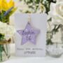 Personalised 16th Star Birthday Card Wooden Gift, thumbnail 2 of 2