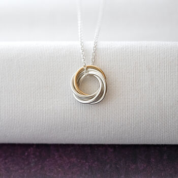 50th Gold And Silver Necklace, 10 of 12