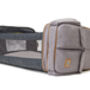 Grey Baby Travel Changing Rucksack With Fold Out Cot, thumbnail 4 of 7
