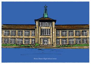 Personalised Special Place Or Building Illustration, 9 of 9
