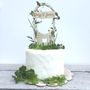 Personalised Love Gate Wedding Cake Topper, thumbnail 3 of 6