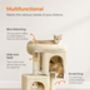 Cat Tree Playhouse Large Cat Perch Cave Scratching Post, thumbnail 3 of 12