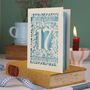 Personalised Papercut Flower Anniversary Card, thumbnail 5 of 11