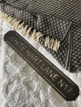 White Hart Lane Metal Football Street Sign – Designed And Made In Britain, 5 of 12