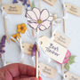 Personalised Teacher Thank You Gift Wooden Flower, thumbnail 6 of 12