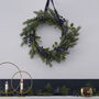 Foliage Christmas Wreath With Sloe Berries, thumbnail 1 of 3