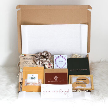 You Are Loved Macrame Self Care Box, 4 of 6