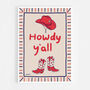 Howdy Y'all Cowgirl Print, thumbnail 8 of 8