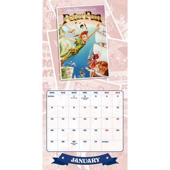 Official Disney Classic Storybook 2025 Personalised Calendar, 2 of 4