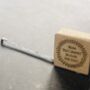 Wooden Retractable Tape Measure Can Be Personalised, thumbnail 1 of 6