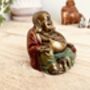 Small Gold Laughing Buddha Ornament To Bring Luck, thumbnail 6 of 6