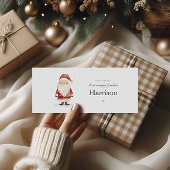 Scandi Santa Money Wallet, 2 of 4