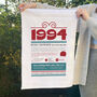 Personalised 30th Birthday Gift Microfibre Tea Towel, thumbnail 3 of 7