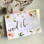 Gold Foil Maid Of Honour Card | Meadow Floral, thumbnail 1 of 4