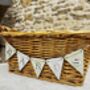 Wedding Card Box Bunting Card Banner For Basket Garland, thumbnail 3 of 8