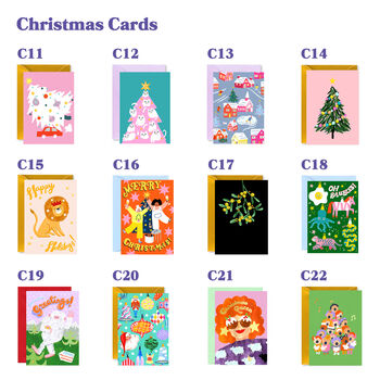 Christmas Card Bundle Any Five Designs, 3 of 6