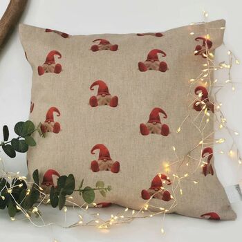 Gonk Gnome Gift, Country Cottage Cushion Gift For Her, 5 of 12
