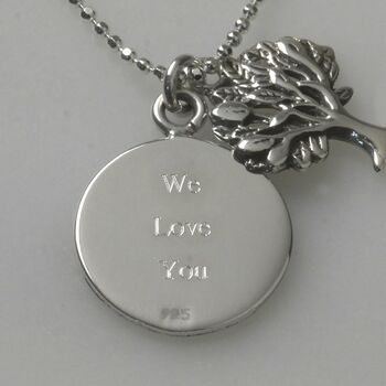 Personalised Sterling Silver Family Tree Necklace, 3 of 6