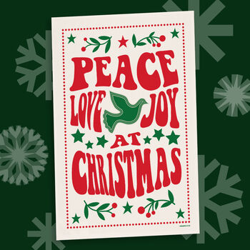 Christmas Tea Towel Gift And Tag, 2 of 4