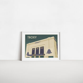 Troxy London Travel Poster Art Print, 4 of 6