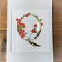 Q Is For Quince Illuminated Botanical Print, thumbnail 3 of 6