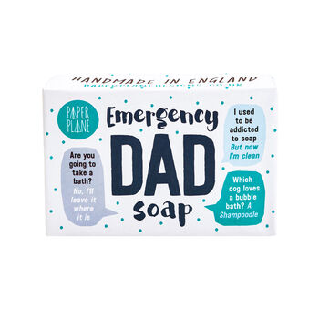 Emergency Dad Soap 100% Natural Vegan Soap Bar, 5 of 5