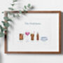 Personalised Family Drinks Print, thumbnail 1 of 9