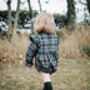 Mable Romper In Tartan, thumbnail 3 of 3