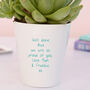 Graduation, Leaving Or New Job Butterfly Flower Pot, thumbnail 3 of 5