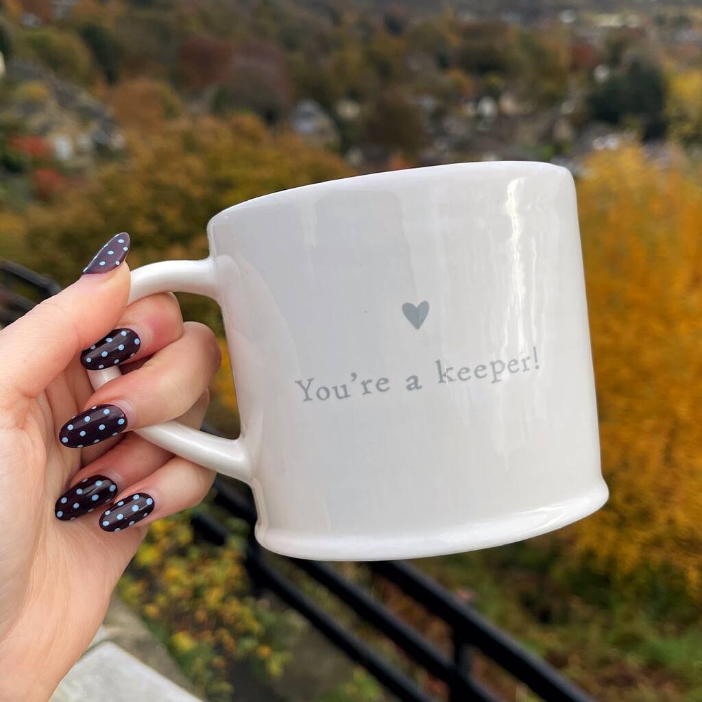 Special Friend Ceramic Mug With Heart, 1 of 5