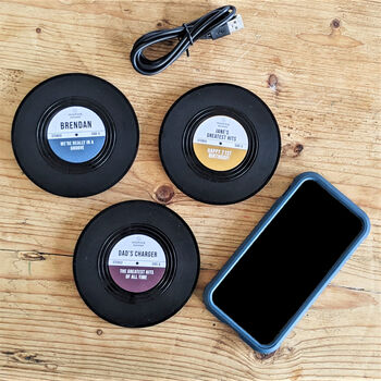 Personalised Wireless Phone Charger, 3 of 8