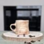 Handmade Porcelain Mug Sandstone Matte Finish, 280ml Artisan Ceramic Cup, thumbnail 1 of 5