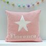 Personalised Knitted Star Cushion, thumbnail 6 of 11