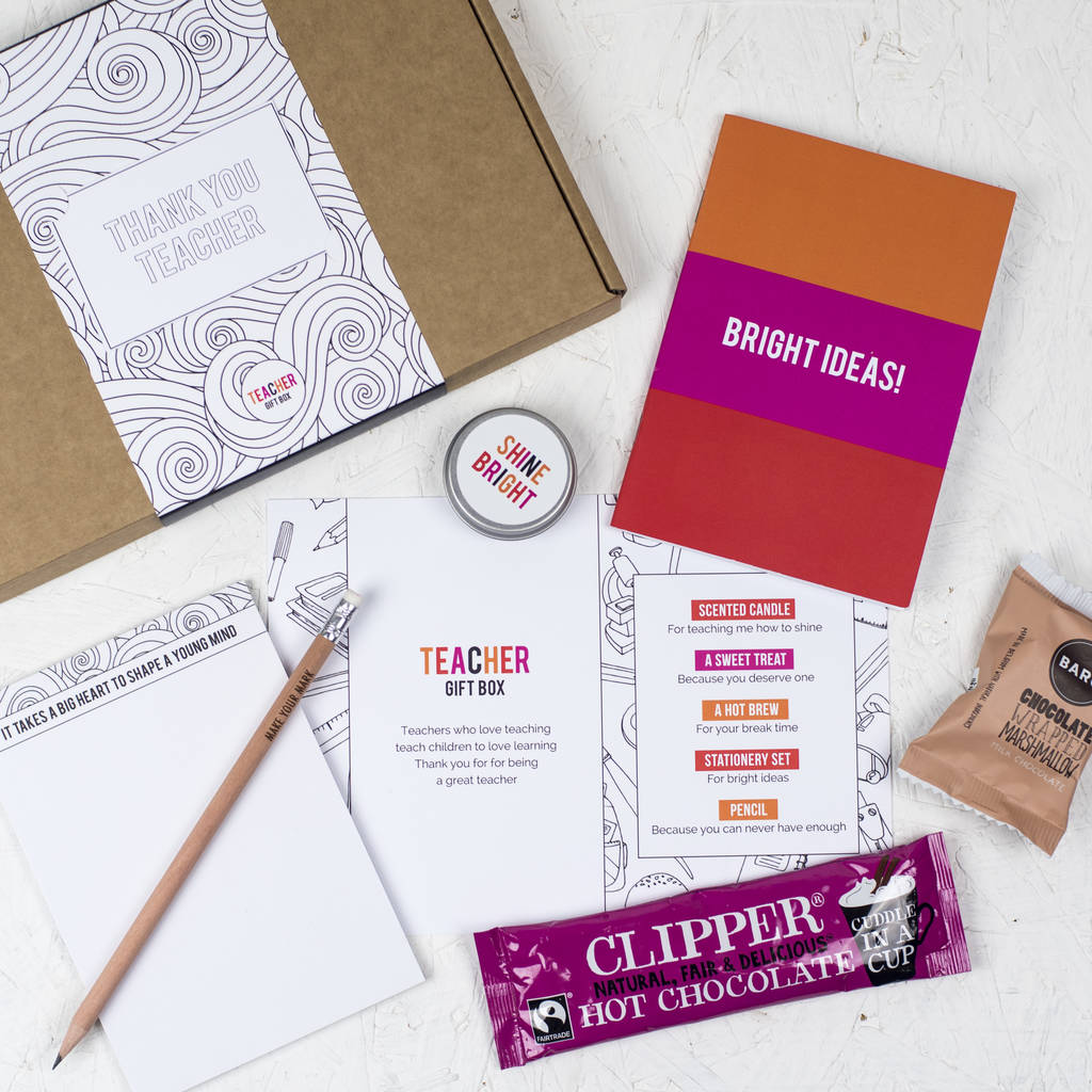 Teacher Gift Box Ideas