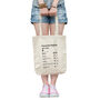 Personalised Playlist Tote Bag, thumbnail 2 of 7