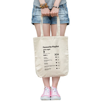 Personalised Playlist Tote Bag, 2 of 7