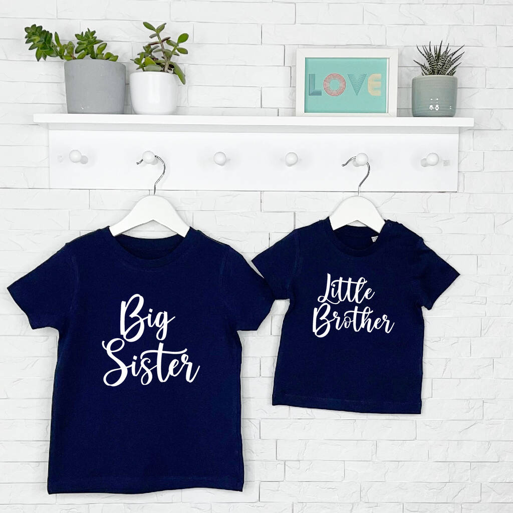 Script Brother And Sister Sibling Set, 1 of 5