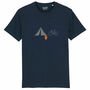 Bike And Tent Organic Cotton T Shirt, thumbnail 4 of 6