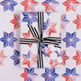 Luxury Coloured Snowflakes, Christmas Wrapping Paper, thumbnail 4 of 6