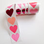 Love Heart Stickers Set, thumbnail 1 of 4