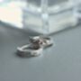 Huggie Hoop Earrings Sterling Silver Everyday Jewellery, thumbnail 3 of 8