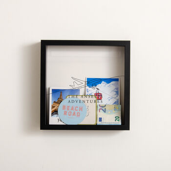 Personalised Travel Memory Frame Plane, 6 of 11