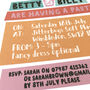 Pack Of Personalised Sea Lion Party Invitations, thumbnail 3 of 3