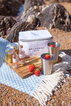 Salcombe Gin Cool Bag Set For Two Or Four, 6 of 10