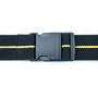 Men's Fabric Stretch Belt Outdoor Belts Black And Yellow, thumbnail 5 of 7