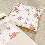 Helmsley Blush Floral Dining Seat Pads, thumbnail 3 of 7