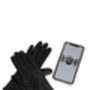 Men's And Ladies Leather Touch Screen Gloves, thumbnail 8 of 12